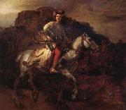 Rembrandt van rijn, The polish rider